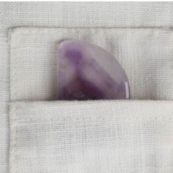 Cotton Eye Pillow, Eye Mask Amethyst - Picture 13 of 13